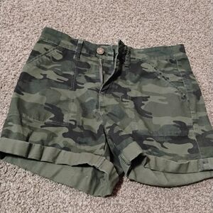 Time and Tru Camouflage Cargo Shorts